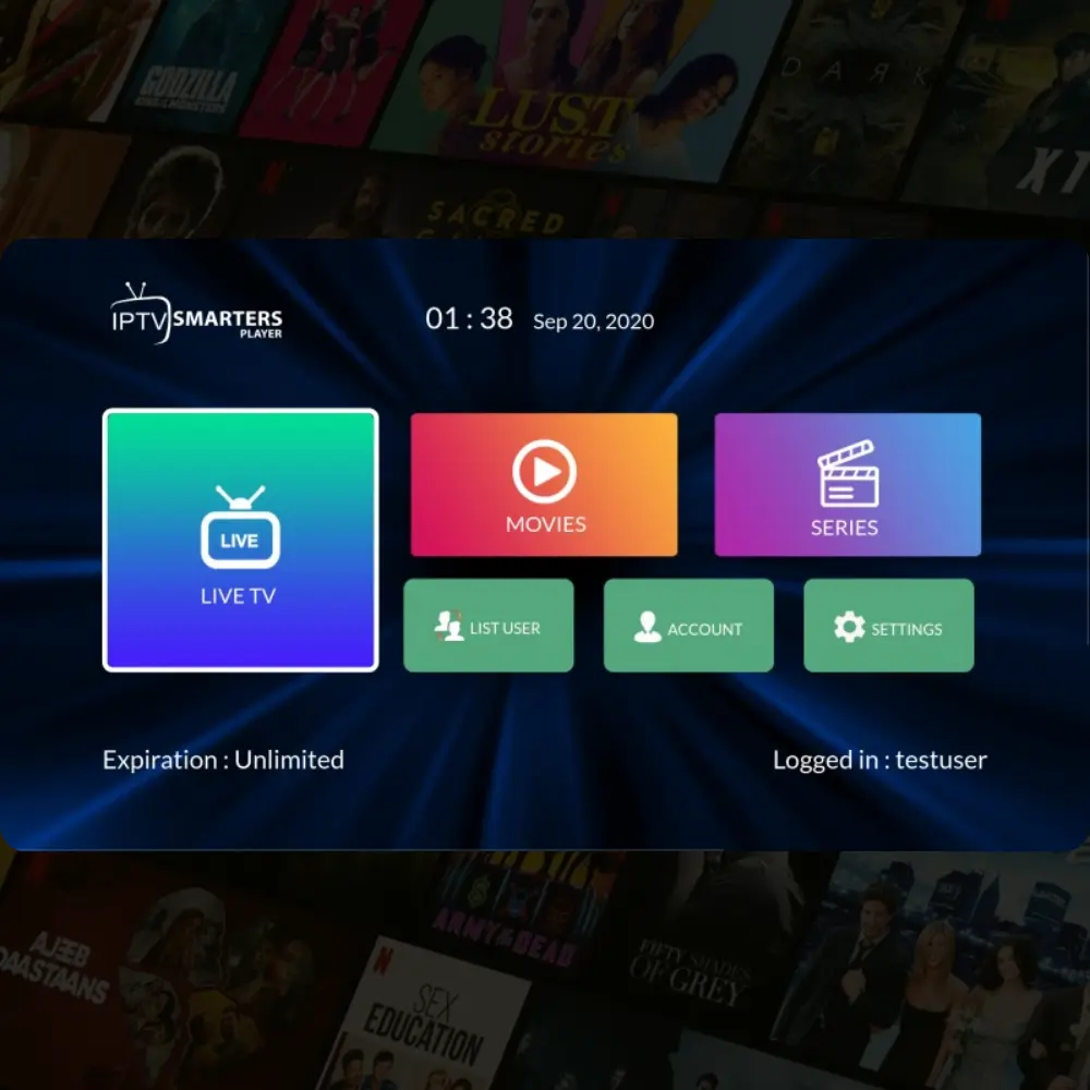 Télécharger une application IPTV compatible dans le Samsung App Store sur TV Samsung